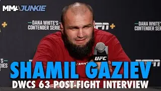 Shamil Gaziev Would Love Opportunity to Fight On Same Card as Jon Jones | DWCS 63