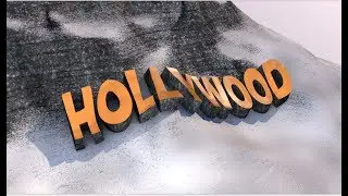 Deform Text on Mountain Surface in Cinema 4D Tutorial