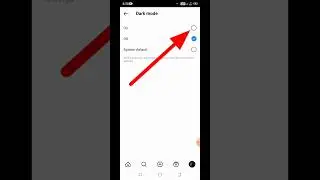 How to enable dark mode on instagram?