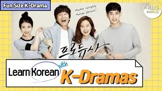 [Fun Size K-Drama] Learn Korean with 'The Producers'