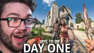 DAY ONE in the NEW 1.0 UPDATE! | 7 Days to Die 1.0