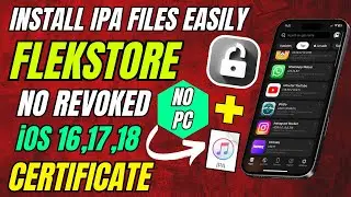 Install IPA Files with FlekStore (No Jailbreak, No PC!) 2025