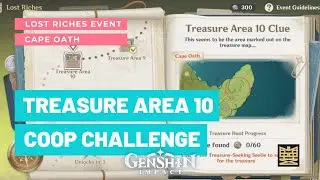 Treasure Area 10 Coop Challenge : Lost Riches Event | Genshin Impact