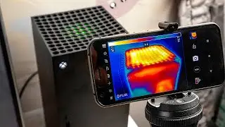 Xbox Series X heat test (with a thermal camera)