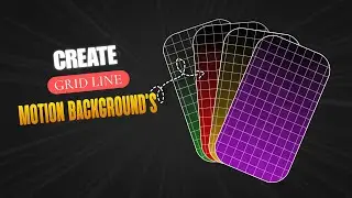 Create Custom Grid Lines Motion Backgrounds