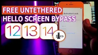 🔥FREE Untethered  Hello Screen Bypass || MEID / GSM || ONE Click Bypass Activation lock 2023 ✅