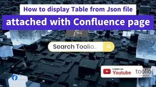 How to display JSON data in table format - Confitable Addon Confluence