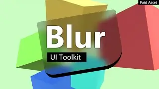 UI Toolkit Blurred Background (Paid Unity Asset)