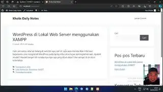 Cara Install Wordpress pada Web Server Lokal XAMPP