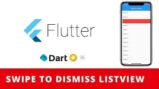 Flutter: Swipe to dismiss/delete ListView Tutorial