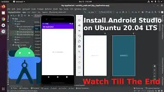 How to install android studio in Ubuntu 20.04 lts | Create & run your first android project