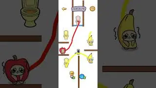 Banana Rush Race - 61 Level #shorts