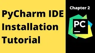 How to Install PyCharm IDE on Windows 10 in 2 Minutes with first python program demo