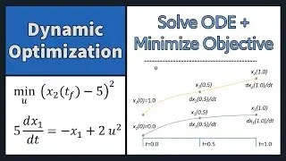 Solve ODEs and Minimize Objective