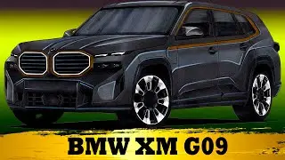 Арт об'єкт BMW XM G09 V8 Carbon edition 1 of 1 | Drawing BMW XM G09 | speed drawing BMW | @BMW