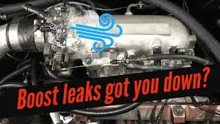 How to fix h22 manifold boost leaks!