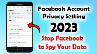 Facebook privacy settings | Facebook Account Privacy settings 2023 | Facebook security settings