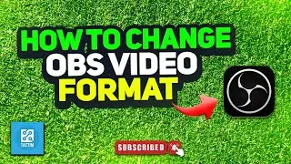 How to change obs video format 2024