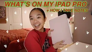 WHAT'S ON MY IPAD PRO + HOW I TAKE NOTES! Vlogmas Day 19 | Nicole Laeno