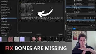 FIX the Following Bones Are Missing from The Bind Pose When Importing FBX in UE 5