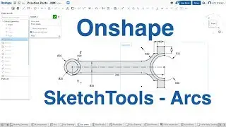 Onshape - One Minute Lesson - Sketching Arcs