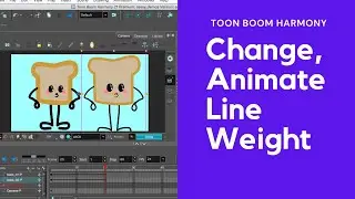 Toon Boom Harmony: Adjust Line Weight