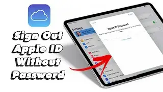 How to Sign Out of Apple ID without Password 2024 | iOS 17/16/15 Supported