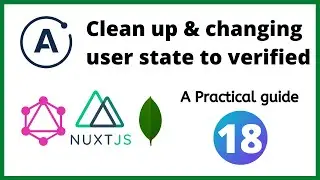 Clean up and changing user state to verified - ApolloServer