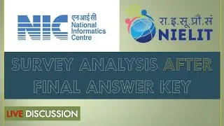 NIELIT NIC 2020 Expected CUTOFF After final answer key