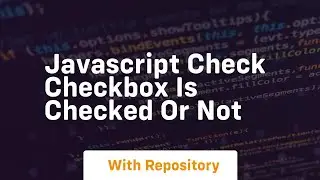 javascript check checkbox is checked or not