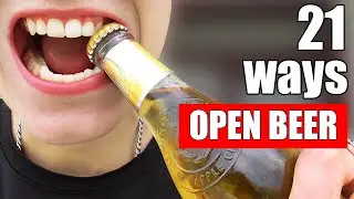 21 Ways How to Open a Beer Bottle without a Bottle Opener