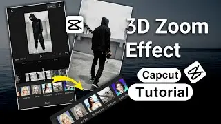 3D zoom Effect Editing | Capcut Tutorial | How to use 3D effect on Photos|Tiktok Trending Video