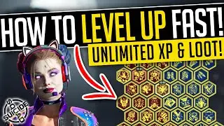 HOW TO LEVEL UP FAST! - Unlimited XP, Upgrades & Rare Items | Suicide Squad Kill the Justice League
