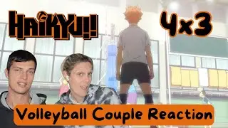 Volleyball Couple Reaction to Haikyu!! S4E3: 