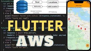 Flutter Tutorial: How to access data from the Cloud.  Part 2 - read and write to Dynamo DB in AWS.