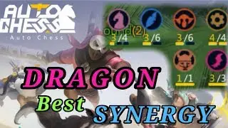 Dragon Synergy Is The Best  | Easy Win | Auto Chess Mobile