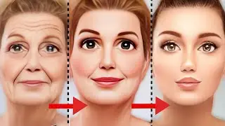 😱 FACE LIFT YOGA+ MASSAGE FOR FOREHEAD, JOWL, SMILE LINES. Lift sagging facial muscles!🔥 Revers age!