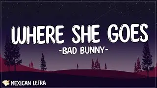 Bad Bunny - WHERE SHE GOES (Letra/Lyrics) | Baby, dime la verdad Si te olvidaste de mí