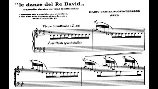 Mario Castelnuovo-Tedesco - Le danze del Re David, Op.37