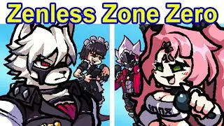 Friday Night Funkin' VS Zenless Zone Zero (FNF Mod) (Lycaon/Ellen/Billy/Nicole)