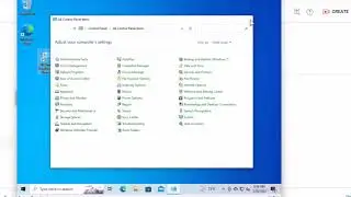 Windows 10 and 11 - Create A Shortcut For The Control Panel