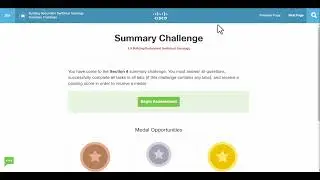 CCNP ENCOR Section 4 Summary Challenge with explanation