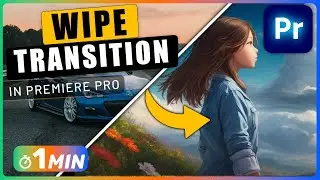 How to do DIAGONAL WIPE Transition in Premiere Pro