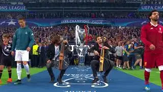 2CELLOS performance at the 2018 UEFA Champions League Final