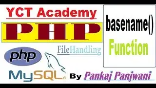 PHP in Hindi : basename( ) function (File Handling)