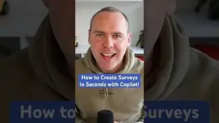 How to use Copilot in Microsoft Forms for Surveys in Seconds!