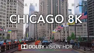 Driving Chicago 8K - Dolby Vision HDR