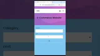 Learn How to Create ECommerce Website with Add To Cart Feature using API and JavaScript