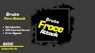 Brute Force Attack Sql Injection