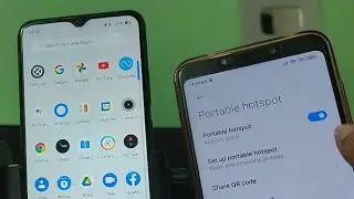 How to share net from mobile to mobile | how to connect internet realme to redmi mobile